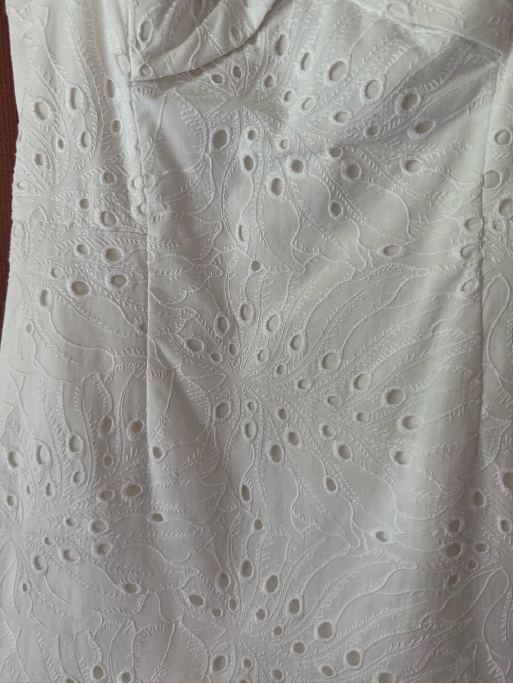 Lilly Pulitzer White Eyelet Sweetheart Strap Romper - Picture 3 of 7